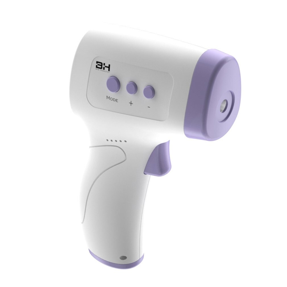 Infraroodthermometer voorhoofd lichaamsthermometer baby volwassenen buiten thuis digitale infrarood koorts oorthermometer