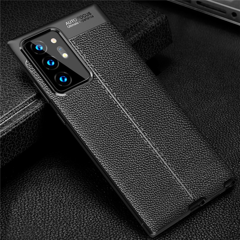 Soft Silicone Case For Samsung Galaxy Note 20 Ultra Case Cover Protective Housings Phone Bumper For Samsung Galaxy Note 20 Funda: For Samsung Note 20 / Black