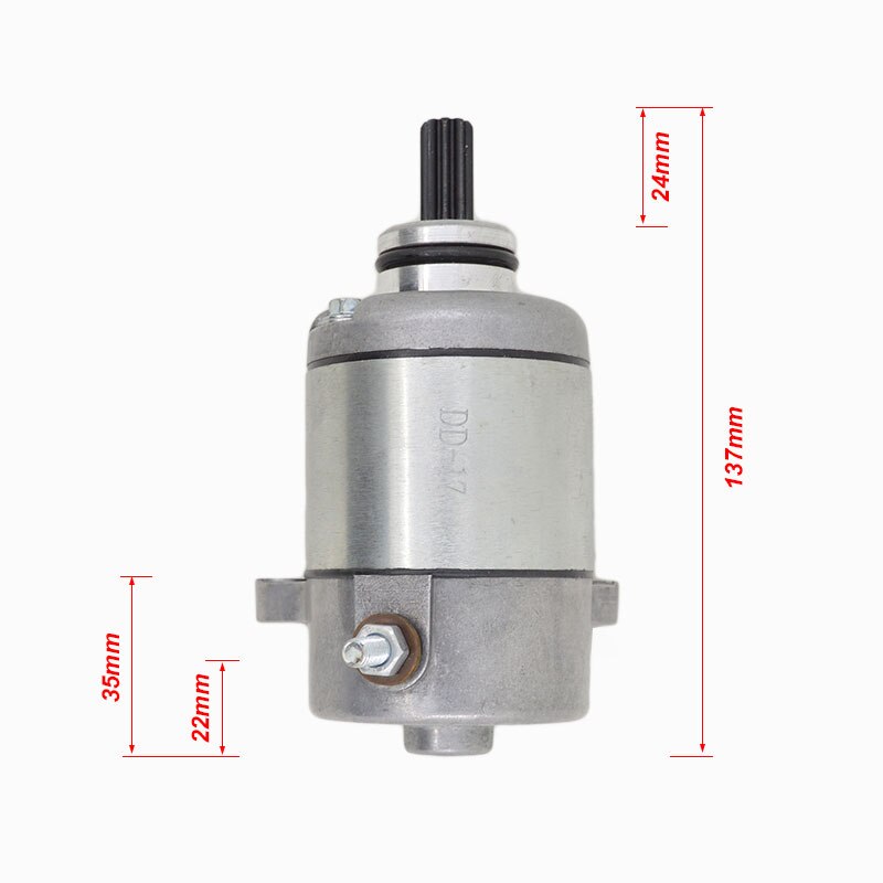 Motorfiets Motor Elektrische Kick Starter Motor voor Honda INNOVA WAVE 125 ANF125 AFP125 AFS125 TOEKOMST 125