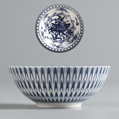 Keramisk kung fu tesæt kinesisk stjernetegn 50ml lille tekop enkelt kop antik blå og hvid porcelænskop personlig master kop: Okse