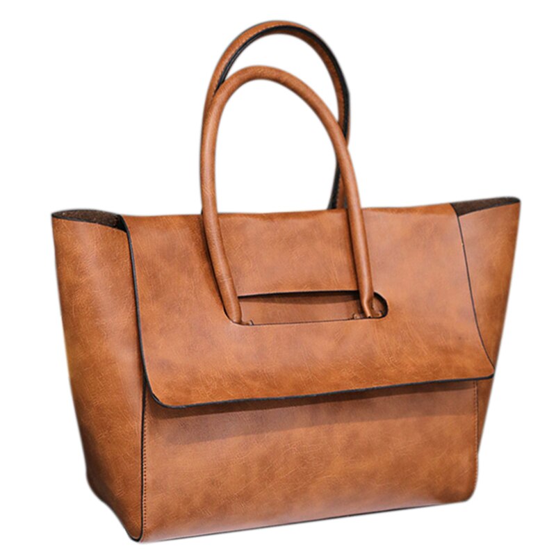 Ljl-Dames Retro Mode Draagbare Tote Handtas Vrouwen Top-Handvat Tas, Stijl Minimalistische Mia: Default Title