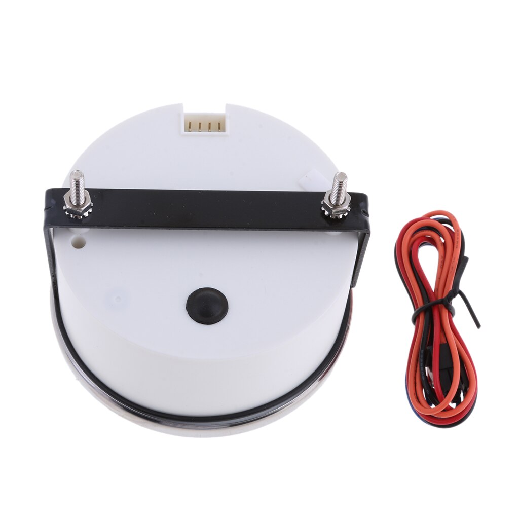 Waterproof 85mm Marine Tachometer Boat Tacho Gauge with Hour Meter 0-8000RPM 9V-32V #1