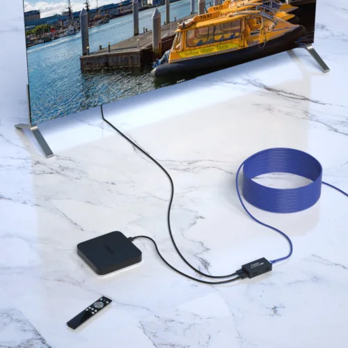 Extensor IP HDMI de 150M a través de cable de red Ethernet RJ45 Cat5e Cat 6 7