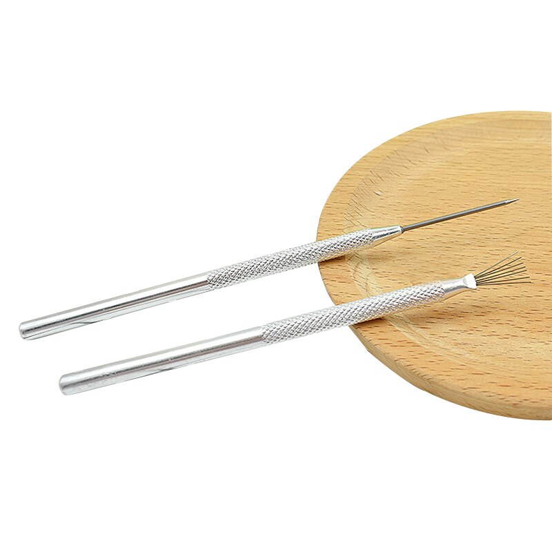 7 igły robić dziurkowania igły 1 szt. Ceramika narzędzia igła ze stali nierdzewnej szczegóły narzędzia narzędzie szczegółbyć winnym zawodowiec igła