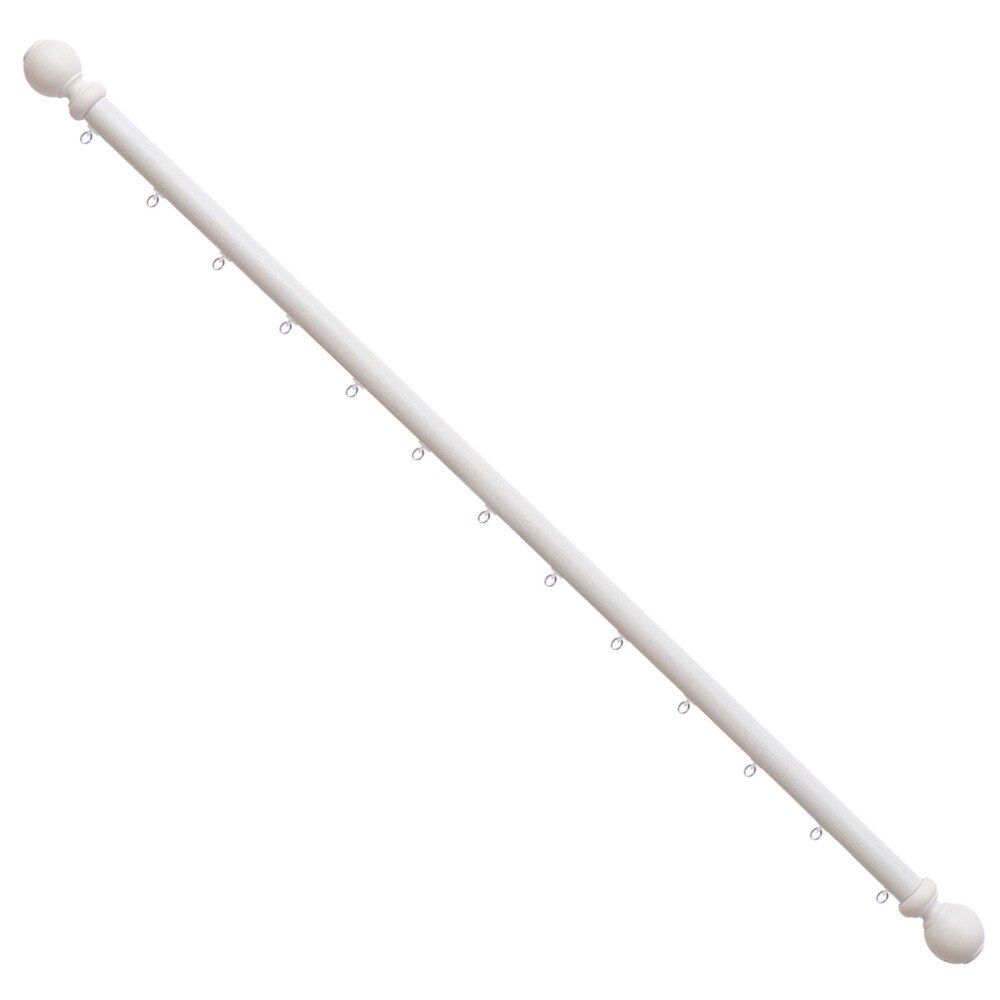 1 Pc Single Curtain Rod Mute Curtain Pole Curtain Pole Curtain Rod Home Curtain Rod for Bedroom Indoor Home Balcony