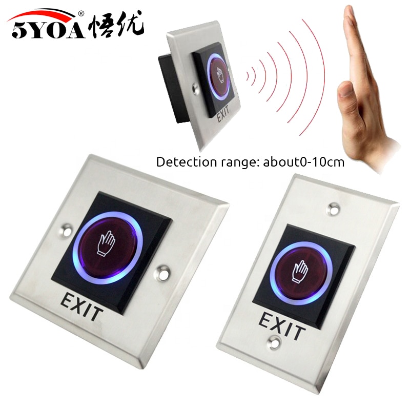 5YOA 5YOA Infrarood Sensor Switch No Touch Contactless Ontgrendeling Exit Met Led Indicatie