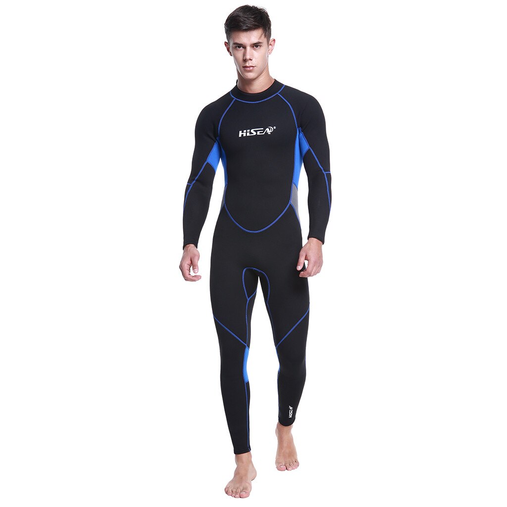 Man 3mm Sunblock Neoprene Wetsuit For Scuba Diving Surfing Swimming Full Body Wet Suit Surfing Suit Diving Snorkeling Swimming: S