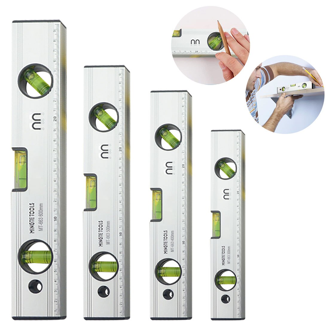 Digital Protractor Angle Finder Electronic Level 360 Degree Inclinometer With Magnets Level Angle Slope Tester Ruler 300-600MM