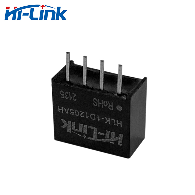 Hi-Link 30pcs 1W 12V 0.2A output dc dc power supplies Input HLK-1D1205AH efficiency isolated dc dc power module