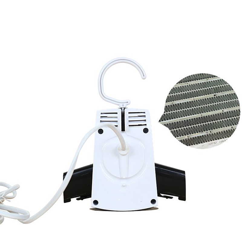 Elektryczny wieszak na ubrania przenośny suszarka robić bielizny Dom wnętrz Dorms suszarka robić butów ubrania suszarka robić włosów na zimno
