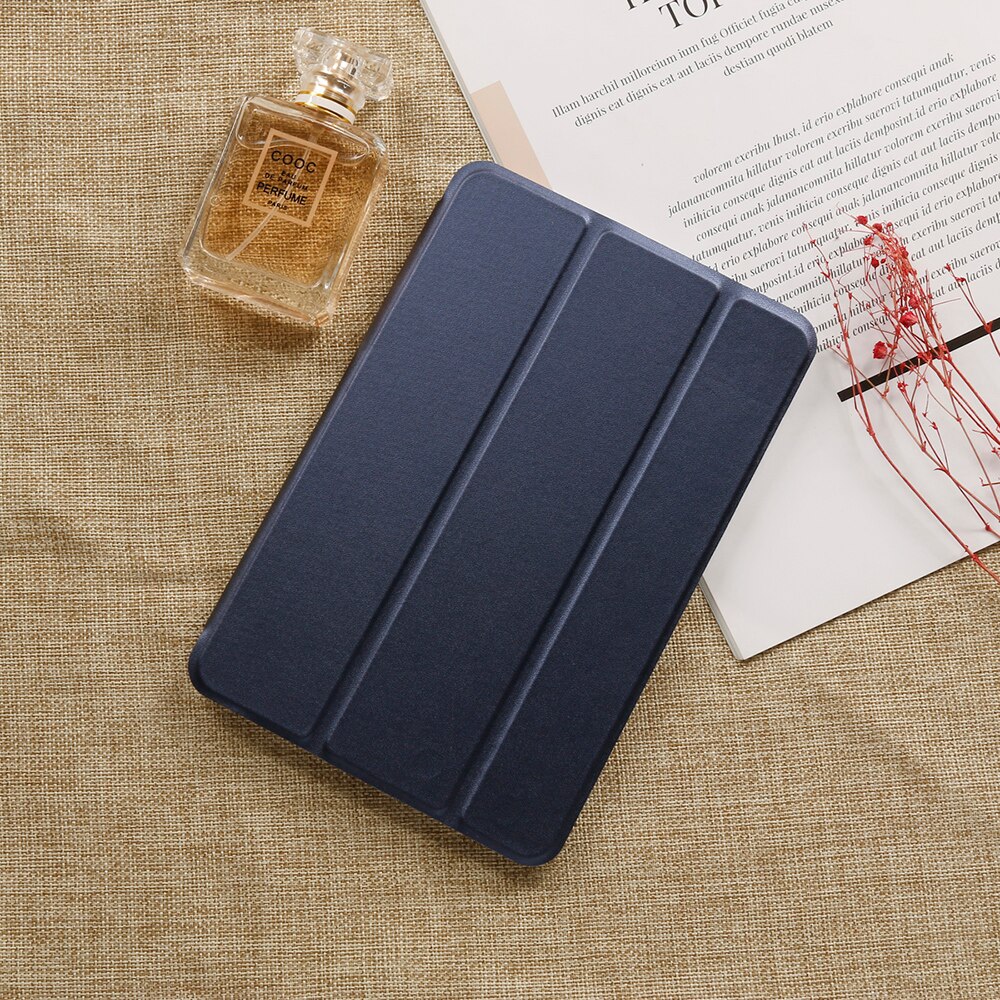 Étui à rabat pour tablette samsung Galaxy Tab A 9.7 "SM-T550/T555 housse support Folio veille automatique/réveil coque de Protection intelligente