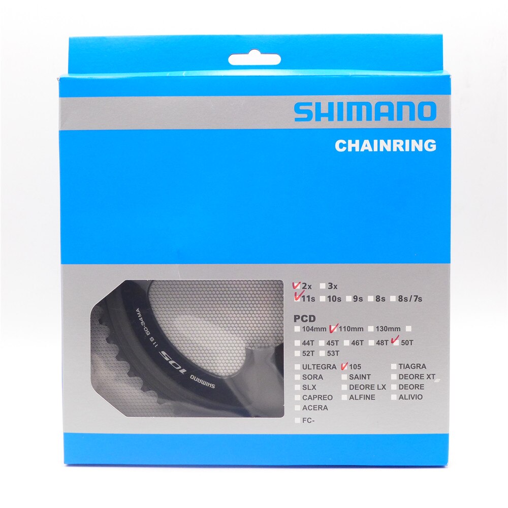 SHIMANO 105 FC 5700 5800 Kurbel Kettenblatt 10s 11 Geschwindigkeit 50/52/53/34/36 /39T