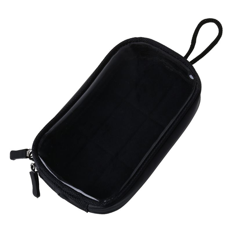 Universal Black Motorcycle Bags Magnetic Gas Tank Clear For Cell Phone Case for motorcycle Holder Mount: Default Title
