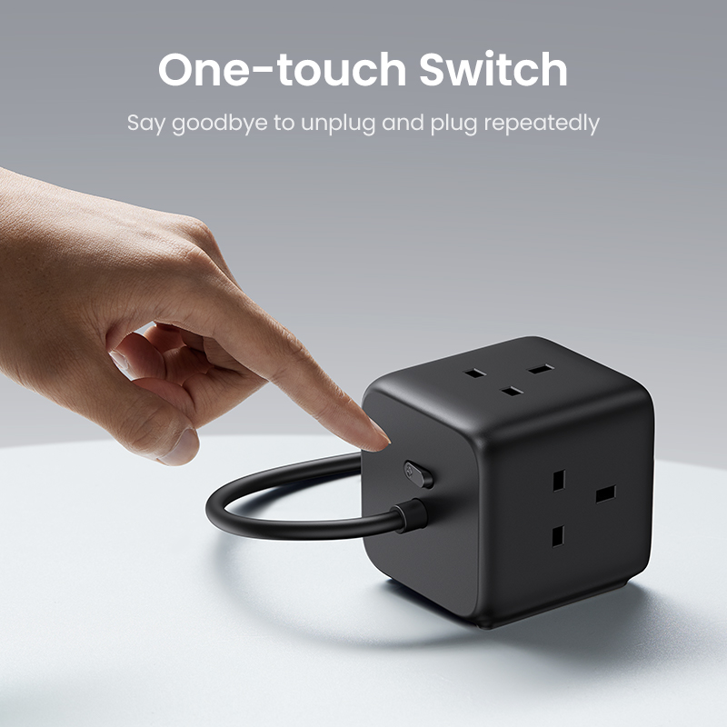 Ugreen 65w gan-oplader, desktop laadstation, usb-c stekkerdoos, snellader voor laptop, macbook, iphone 17 16 android-telefoon