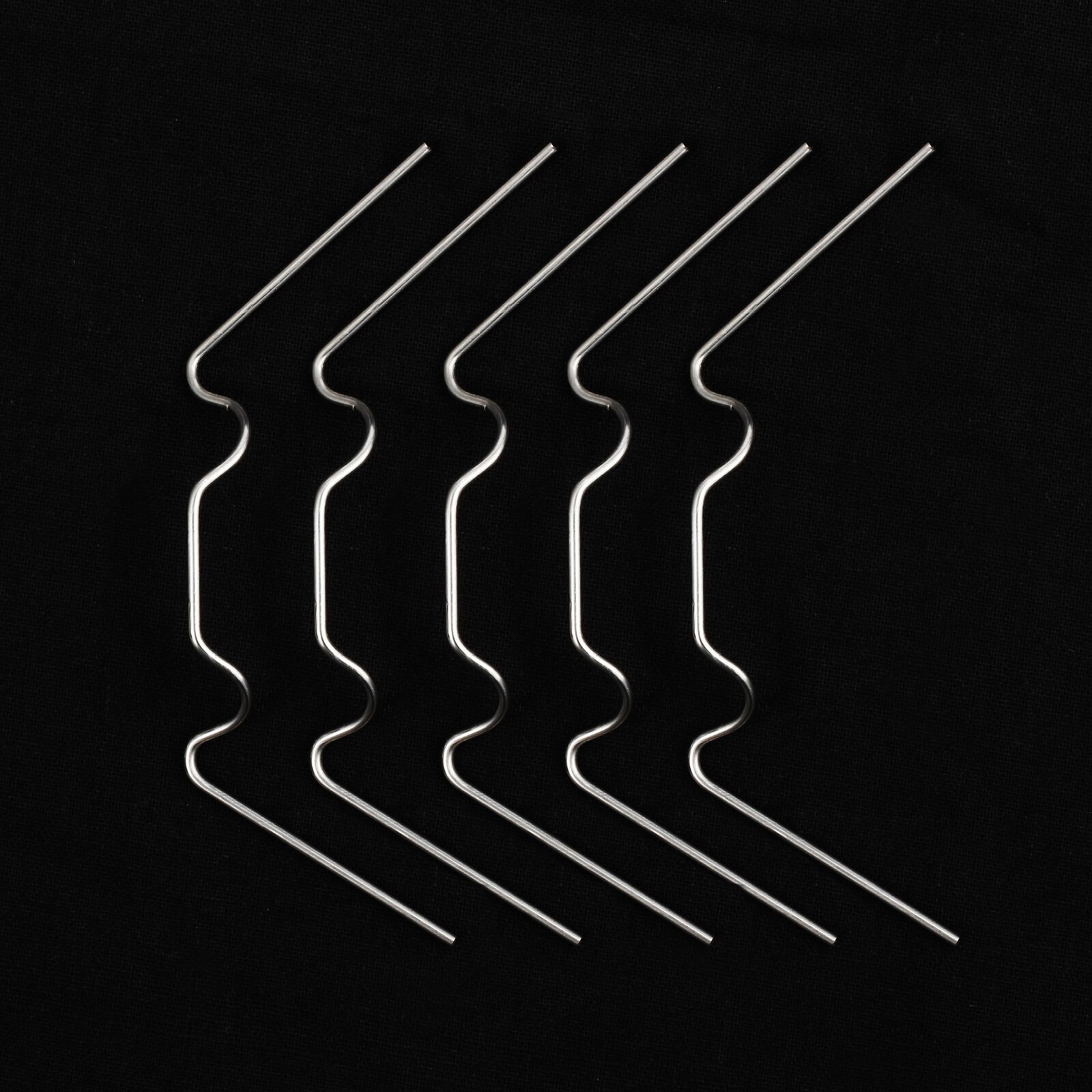 PROSTER 50Pcs Galvanized Steel Spring Wire Glazing Clips Strong Holding Clamps Not Easy to Deform Fittings for Greenhouse