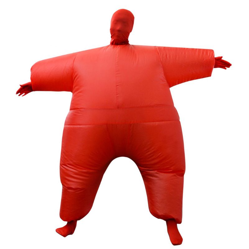 Inflatable Full Body Jumpsuit Cosplay Costume Adults Christmas Blowup Outfits F3ME