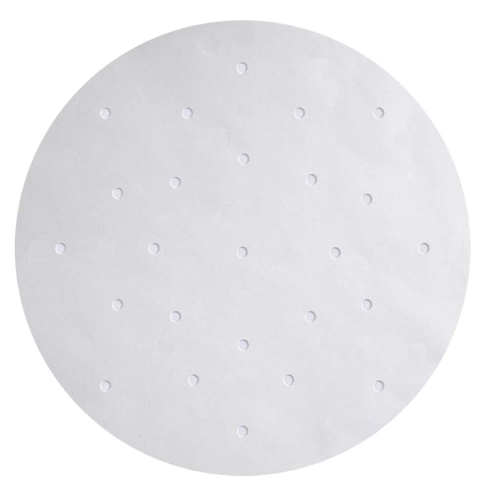 100Pcs Round Baking Paper Circle Parchment Paper Liner BBQ Oven Patty Steamed Paper Oven Barbecue Steamed Bun Paper: 3inch