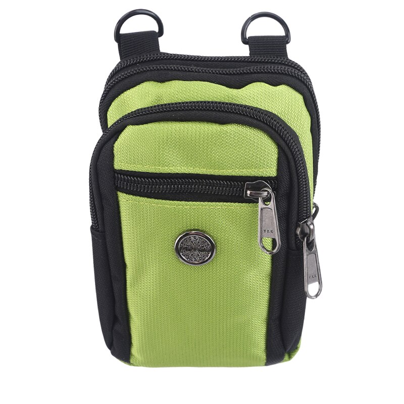 Multifunction Small Single Shoulder Bag & Crossbody Women Nylon Mobile Phone Waist Hanging Bag
