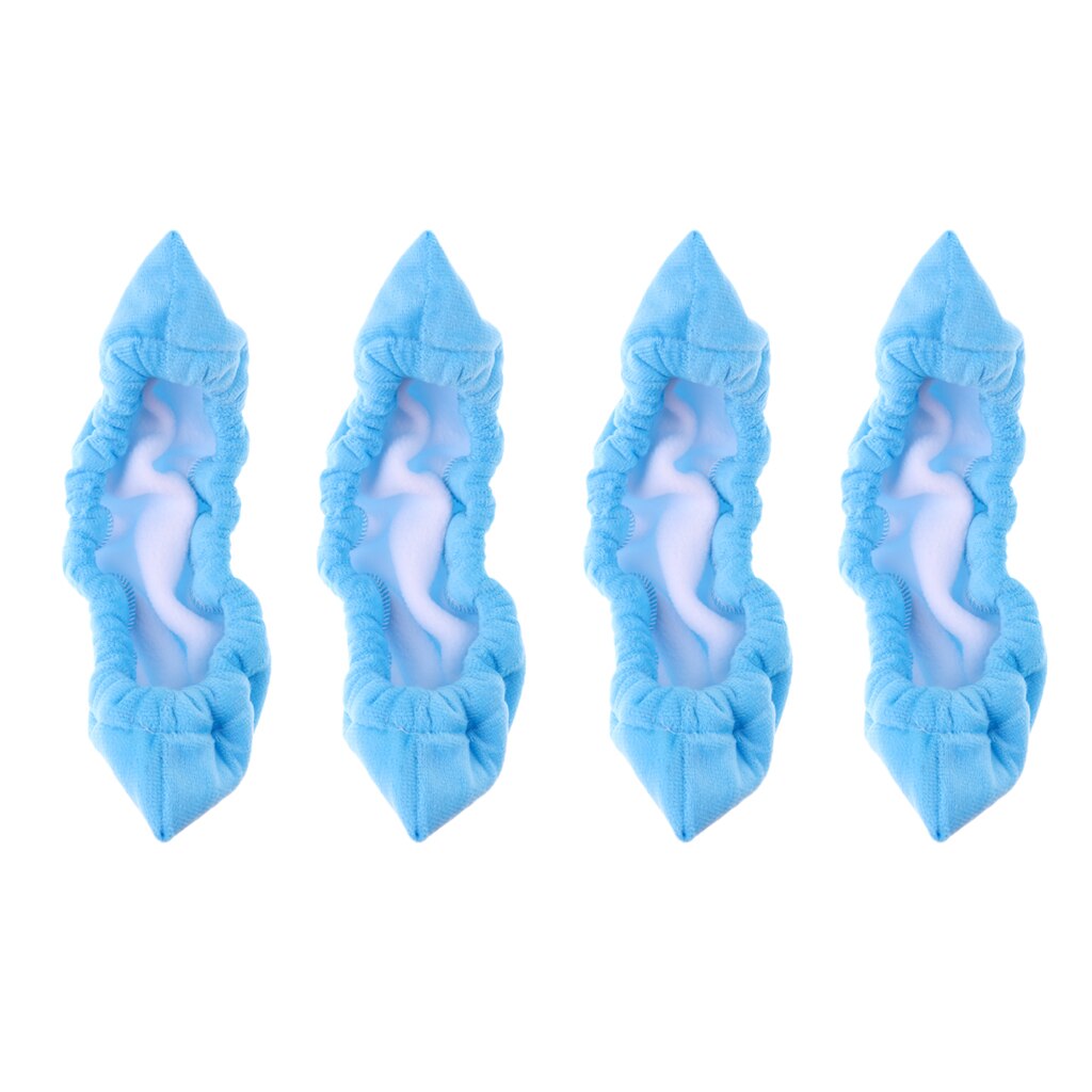 2 Pair Ice Skating Soakers Blade Protector Guards, Ice Skate Boot Covers Accessories for Kids and Adults Women Men