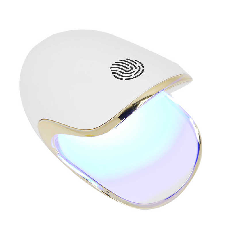 Mini 6W Nagel Droger Uv Led Lamp Nagel Droger Bakken Lamp Thuis Kleine Enkele Vinger Led Nagels Curing Machine gel Droger Manicure Tool