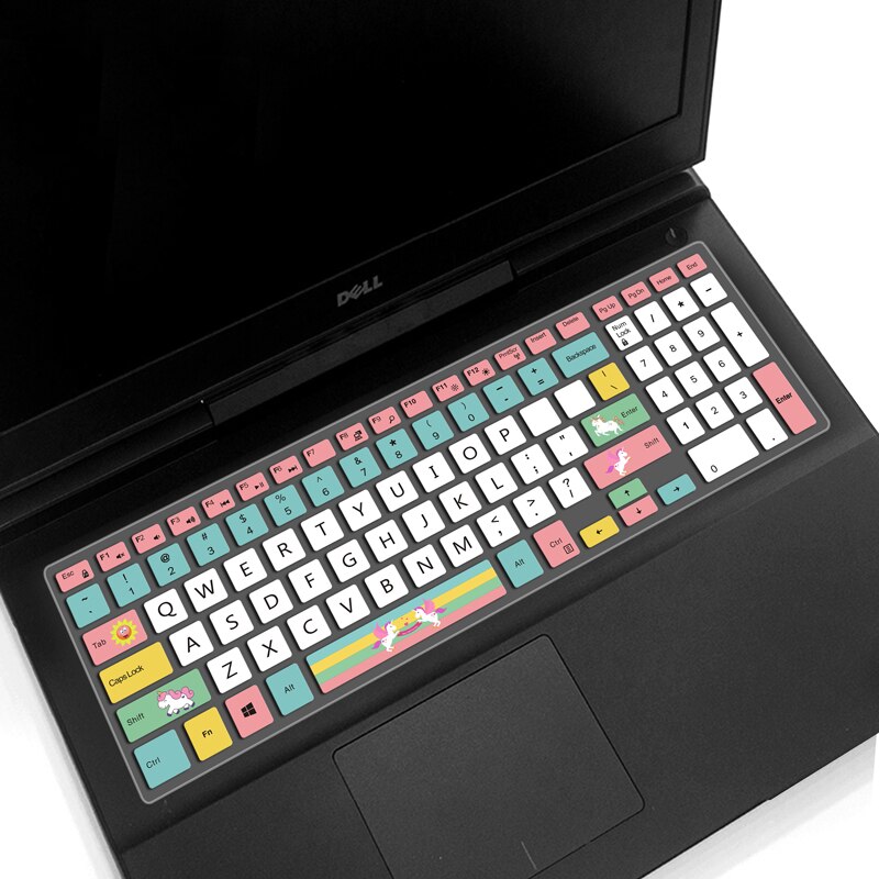 Protection du clavier pour Dell G3 3579 3590 Magazine de voyage 7000 G7 G5 Cahier 7559 Clavier Film de Protection 5577 Couverture de clavier