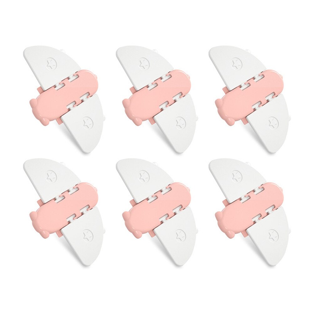 3pcs Sliding Glass Door Locks Sliding Window Safety Locks Anti-Theft Protection Buckle for Child Baby Home Window (Blue)