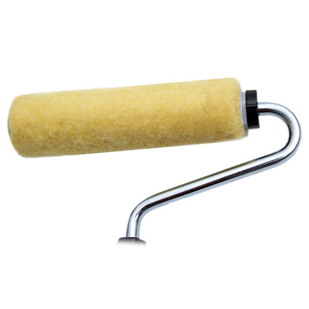 Extendable Roller Brush Straw Type Paint Roller Brush Half-automatic Coating Machine Latex Wall Paint Brush Tool Kits