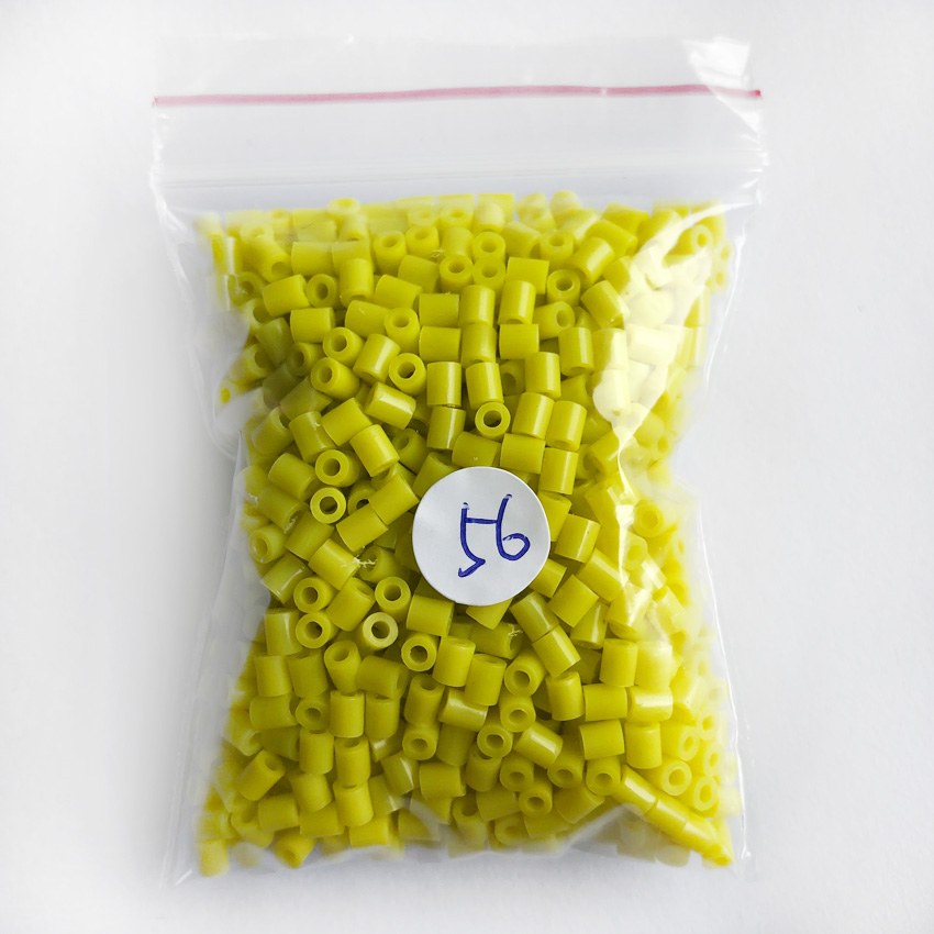 Dollryga 2.6mm hama perler 1000 stk jouet enfant til gutt pegboard perler perle diy puslespill erter høy auality vevstol bånd til låve: 56