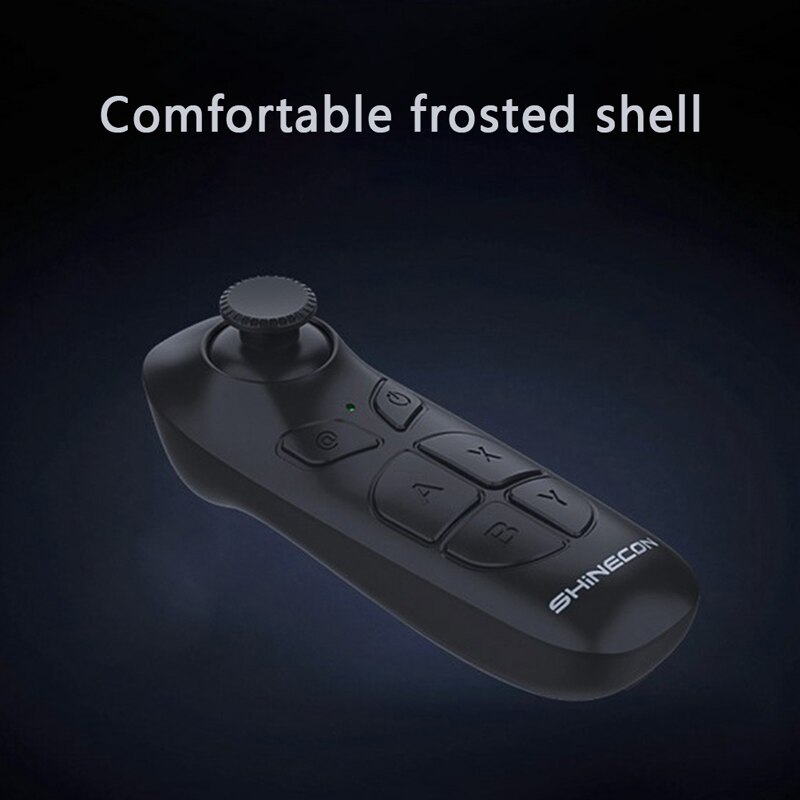 VR Shinecon Gaming Joystick Gamepad Controller Bluetooth Wireless Remote Controller For VR Glasses Smart Phone Android Mini