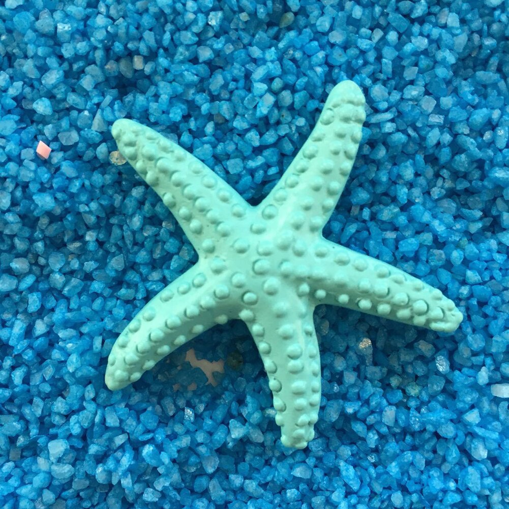 Eco-friendly Plastic Beach Coastal Simulation Starfish DIY Craft Ornament Starfish Sea Party Decorations Nautical Home Decor
