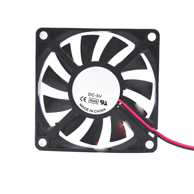 7010 DC5V Usb DC12V 24V 2.4W 3100Rpm 70Mm Ventilator Air Blower