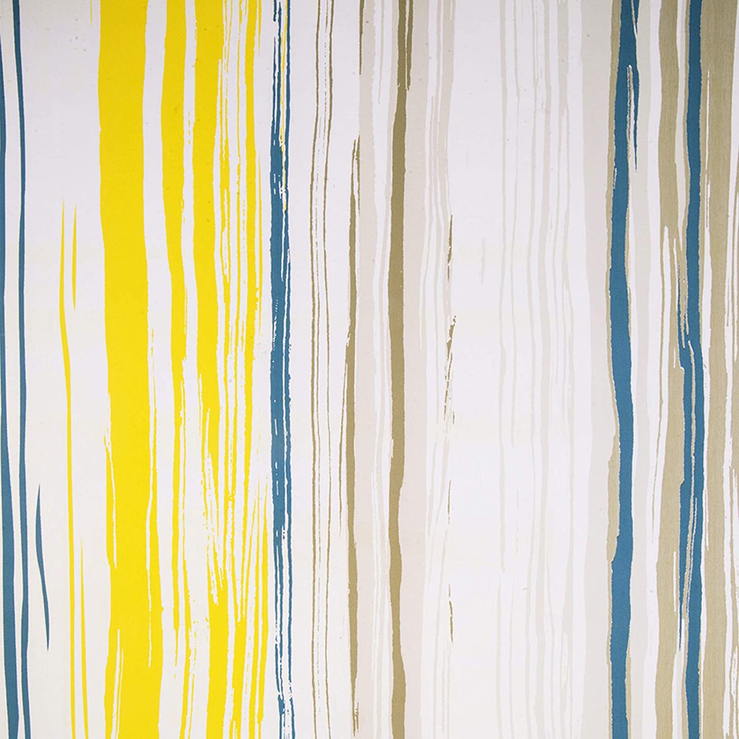Papel tapiz decorativo para pared del dormitorio, película de vinilo extraíble y autoadhesiva de rayas modernas, colorido, pelar y pegar