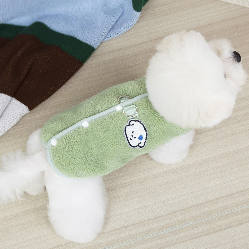 Ropa de lana para perros, cárdigan de invierno, disfraz para perro, chaleco, chaqueta para perros pequeños, perro salchicha, Chihuahua, cachorro, abrigos sin mangas, chaquetas