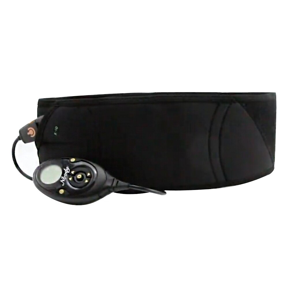 Taille wickeln Abnehmbare Abnehmen Gürtel Schwarz 220W Bauch Massagegerät USB Ladung Einstellbare Modi Ergonomische Elektrische Vibration 3,7 V