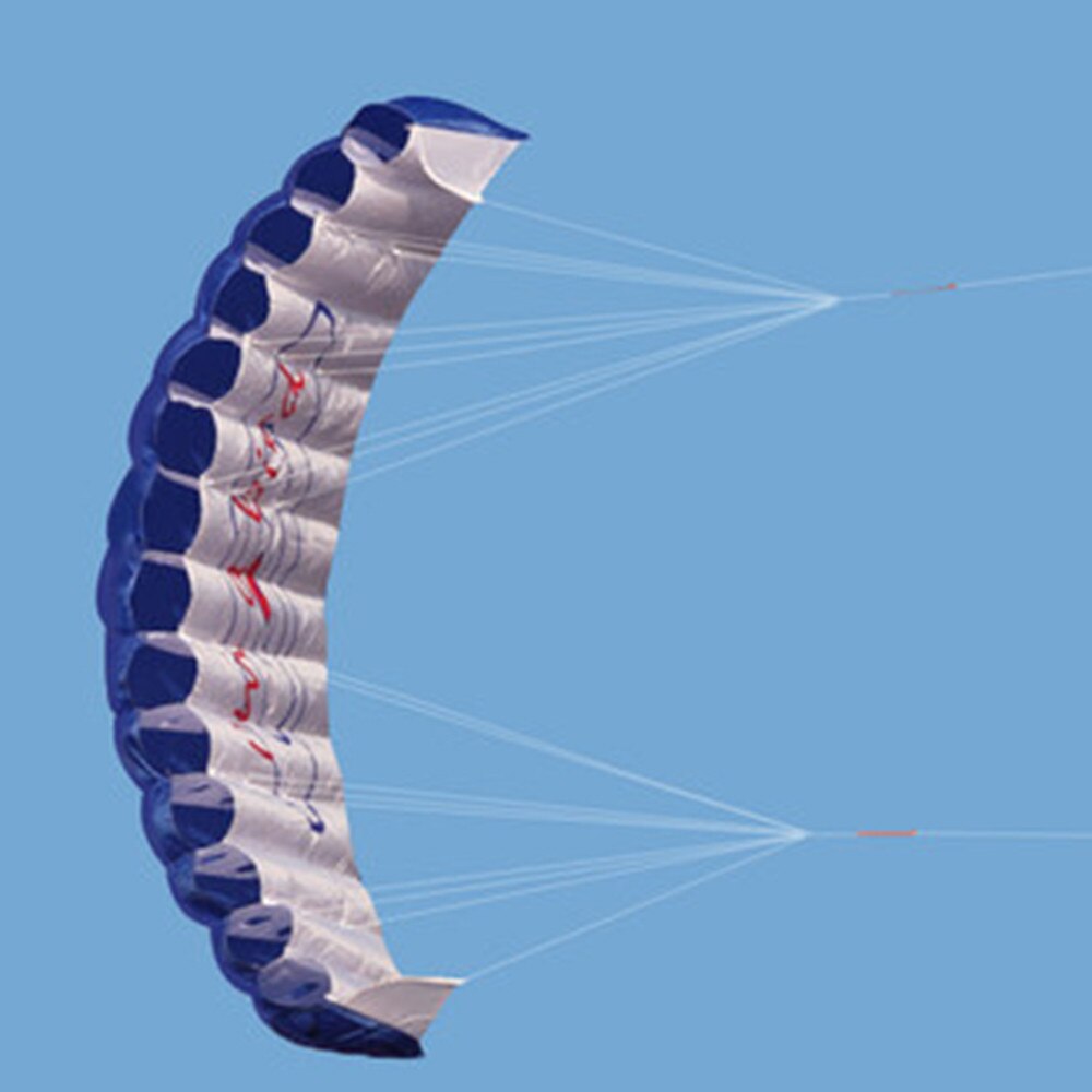 Inflatable Kite 1.4m Soft Power Kites Outdoor Fun Toys Parafoil Parachute Dual Line Surfing vliegers voor kinderen #LR3