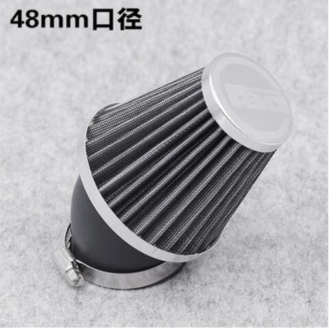 48mm luftfilter til  gy6 knallert scooter atv snavs cykel motorcykel