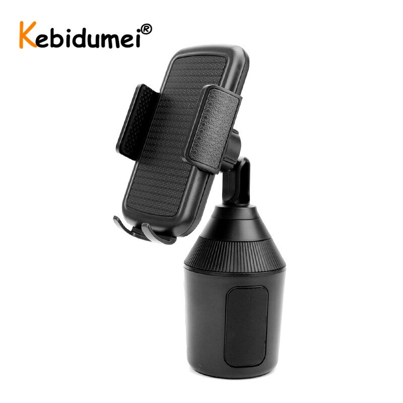 Universal drikkeflaskeholder stativ for telefon justerbar koppholder monteringsstøtte for smarttelefon mobiltelefontilbehør