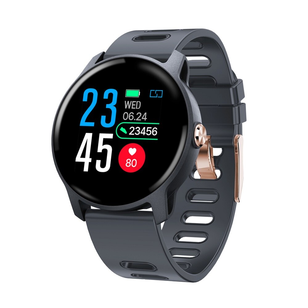 Senbono S08 Smart Horloge Mannen IP68 Waterdichte Fitness Tracker Hartslagmeter Smartwatch Vrouwen Klok Voor Android Ios Telefoon: Blue