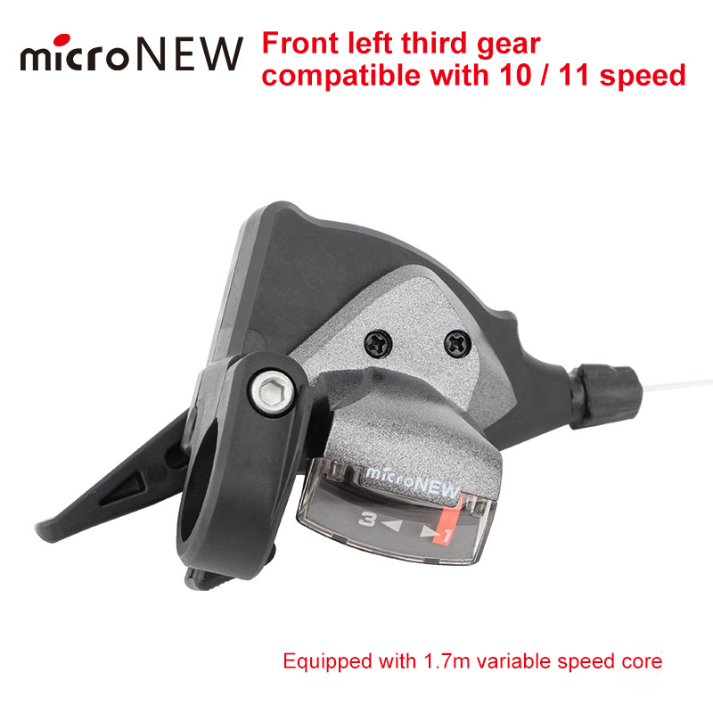 Micro Right Left Bicycle Derailleurmountain Bike Shift Lever Shifter 7 8 Speed 9 10 11S Split Fingerposts Bike Bicycle Parts: 12