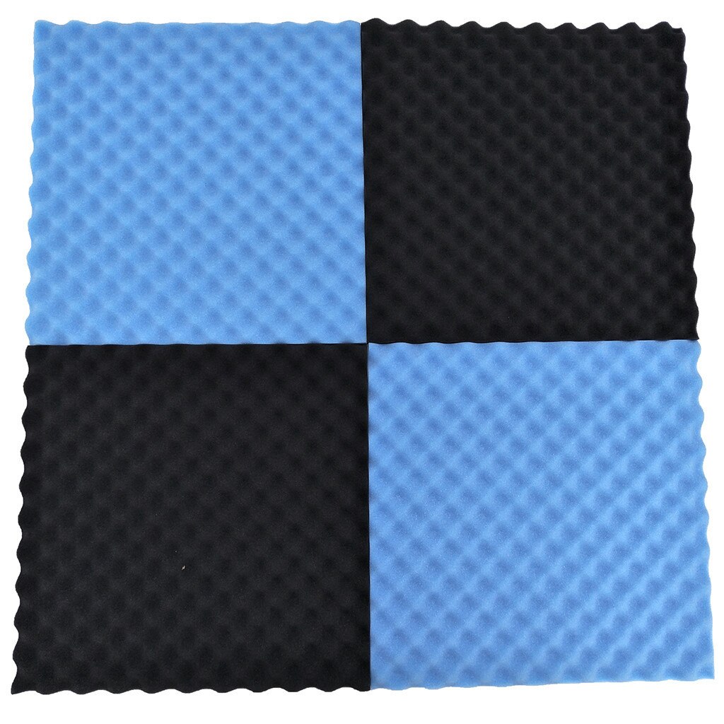 Mousse insonorisée 50x50x2cm | Mousse absorbante sonore, panneau acoustique, fichier d'absorption de bruit, pour salle Audio KTV