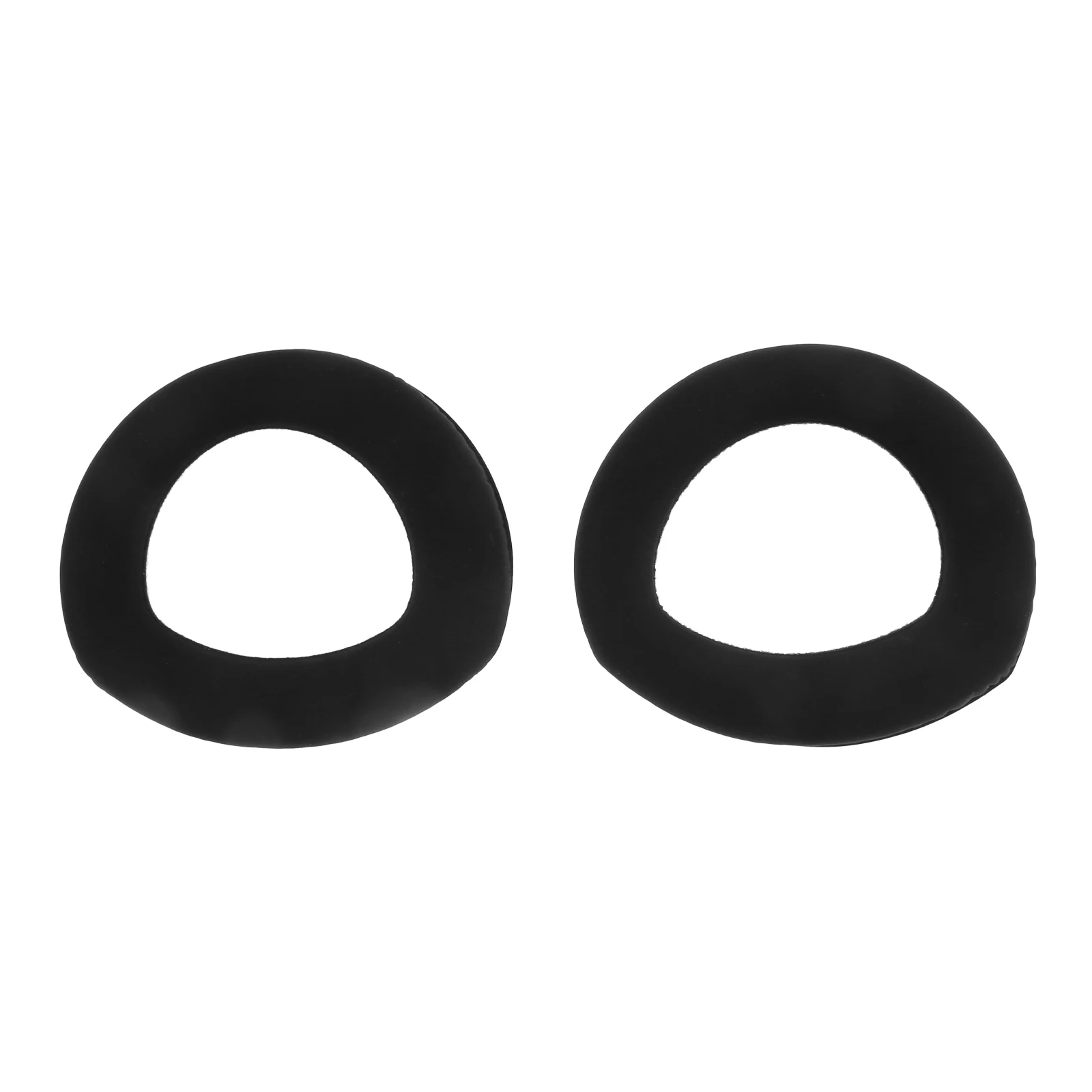 2 stk. udskiftelige ørepuder i fåreskind til sennheiser  hd800 hd800s hovedtelefoner, ørepuder, pandebåndsbetræk, pude til sennheiser  hd800s: Mørkegrå