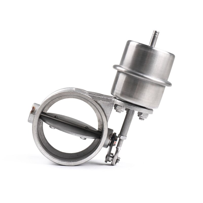 Car Exhaust Control Valve Boost Vacuum Activated Exhaust Cutout Open Style Pressure 1 BAR