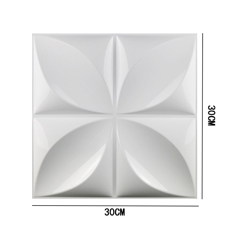 Panel de azulejos 3D de 30x30cm, pegatinas de pared de yeso 3D, papel tapiz para habitación, mural impermeable, pegatina de pared 3D para baño y cocina: 2