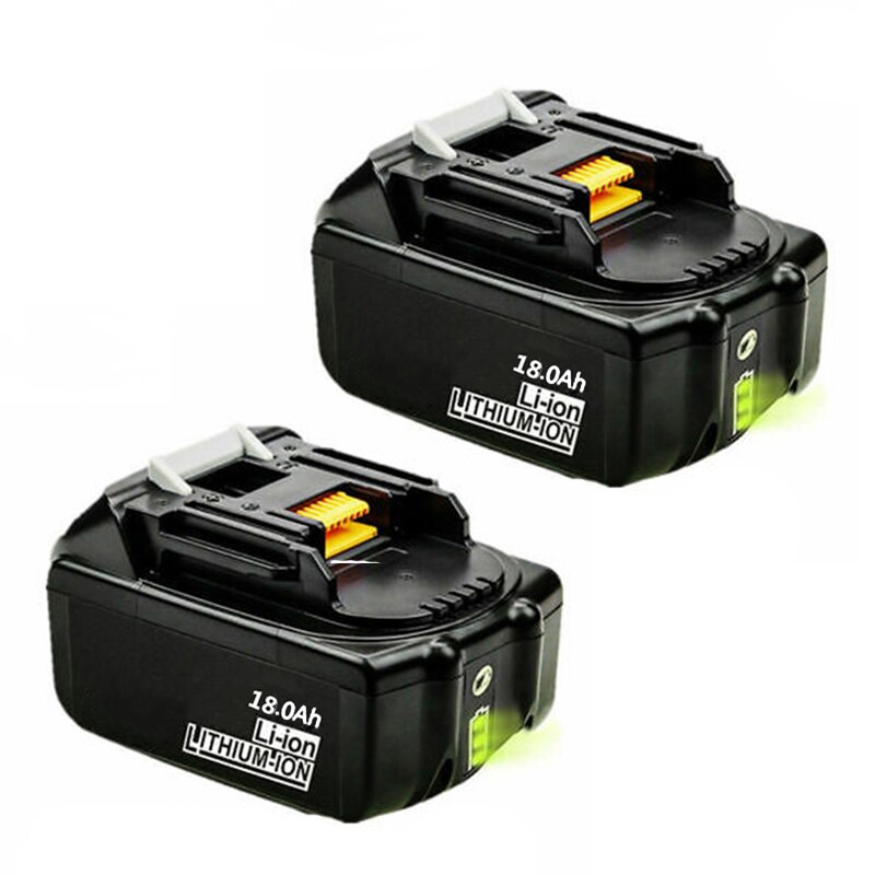 Bl1860 til makita 18v 18000 mah 18.0ah genopladeligt elværktøj batteri med led li-ion udskiftning  bl1860b bl1860 bl1850