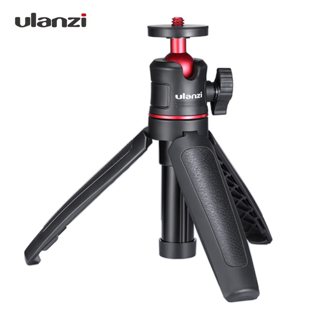 Ulanzi mt -08 mini stationær stativ &amp; håndholdt fotobeslag stativ 2- i -1 med fleksibel kuglehoved 1/4 tommer skruemontering