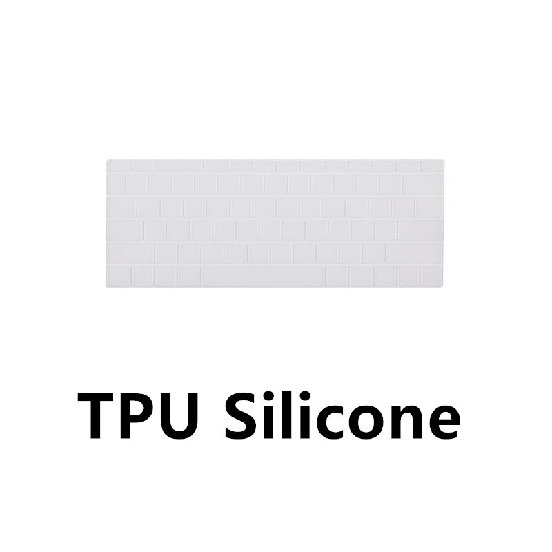 Ussian letter keyboard cover for huawei matebook  d14 d15 clear tpu keyboard stickers skin for matebook 13 x pro protector