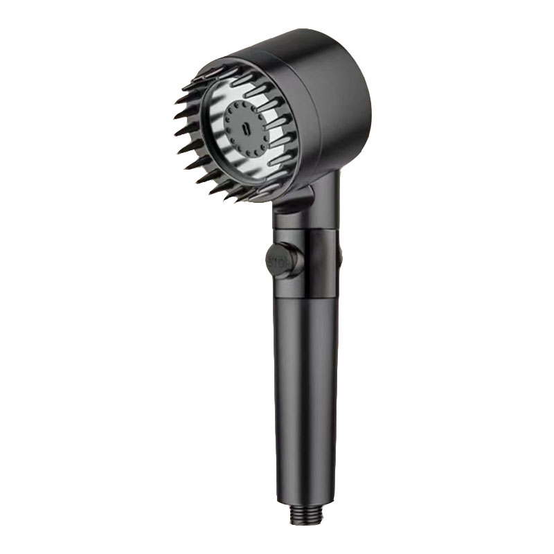 Filtro de ducha, cuatro modos, accesorios de baño, cabezal de masaje, cabezal de ducha lleno para cabezales de ducha, perillas, piezas de duchas, accesorio para el hogar: BLANCO