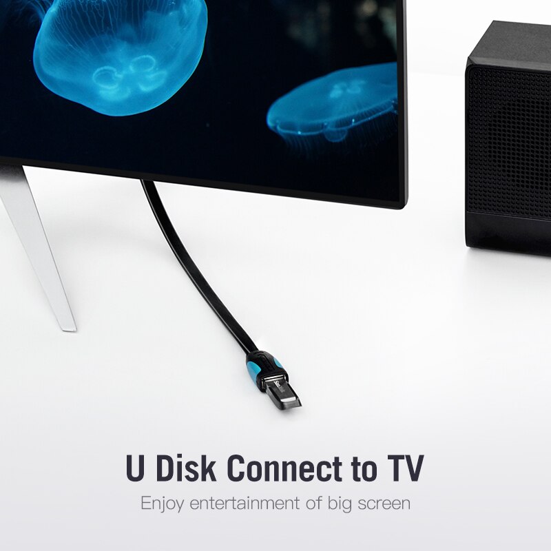 Vention usb 3.0 kabel super speed usb forlængerkabel han til hun 0.5m 1m 1.5m 2m 3m usb 2.0 datasync overførsel forlængerkabel