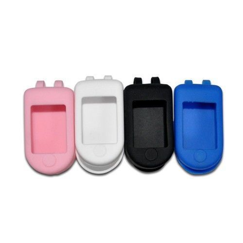 10 stk/pak silikonegummi cover til cms 50d fingerspids pulsoximeter vandtæt silikone etui til cms 50dl seks farver