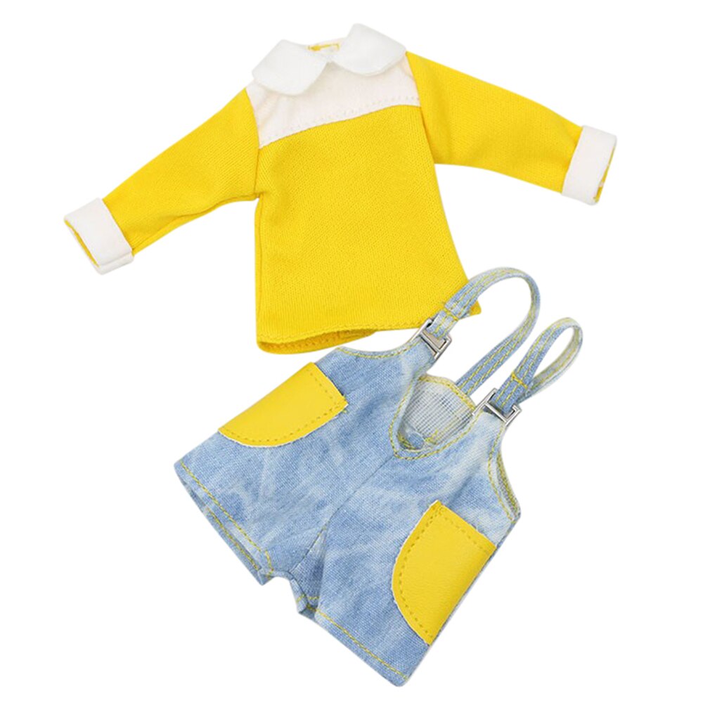 Dbs 1/6 blyth dukke isete dbs ledd kropp klær stropper jumpsuit shorts uformell stil: Klær i